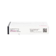 Thuốc Levothyrox 50µg điều trị bướu giáp, suy giáp (hộp 2 vỉ x 15 viên)