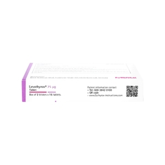 Thuốc Levothyrox 75µg điều trị bướu giáp đơn thuần lành tính (hộp 2 vỉ x 15 viên)