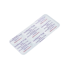 Thuốc Levothyrox 75µg điều trị bướu giáp đơn thuần lành tính (hộp 2 vỉ x 15 viên)