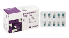 Thuốc Loperamide Stella 2mg điều trị tiêu chảy (hộp 10 vỉ x 10 viên)