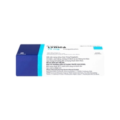 Thuốc Lyrica 75mg điều trị động kinh, đau dây thần kinh (hộp 4 vỉ x 14 viên)
