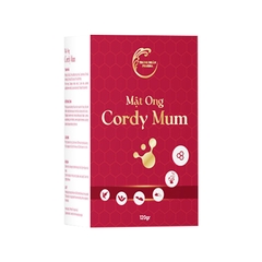 Mật Ong Cordy Mum hỗ trợ tăng tiết sữa, mau lành vết thương (hộp 1 chai x 120gr)