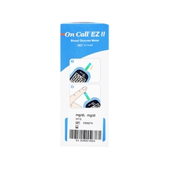 Máy đo đường huyết On-Call EZII-Không tặng kèm que