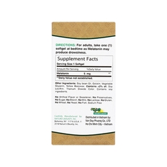 Viên uống Melatonin Nature's Bounty giúp điều hòa giấc ngủ, giảm căng thẳng (hộp 60 viên)