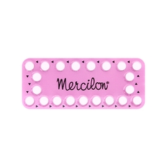 Thuốc Mercilon tránh thai hàng ngày (hộp 1 vỉ x 21 viên)