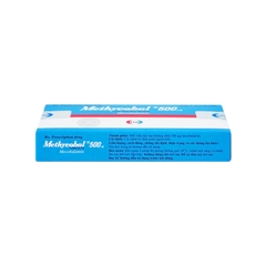 Viên nén Methycobal 500µg điều trị bệnh lý thần kinh ngoại biên (hộp 3 vỉ x 10 viên)