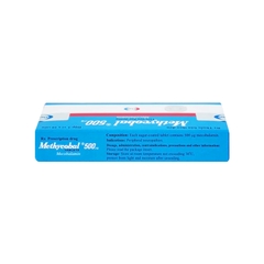 Viên nén Methycobal 500µg điều trị bệnh lý thần kinh ngoại biên (hộp 3 vỉ x 10 viên)