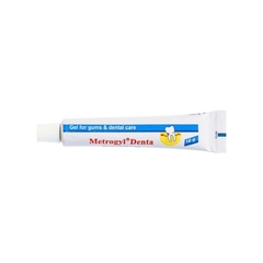 Gel bôi Metrogyl Denta điều trị các bệnh nha chu (hộp 1 tuýp x 10g)