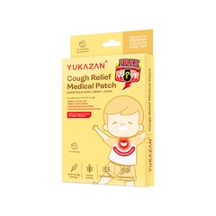 Miếng dán giảm ho cho trẻ em Yukazan (hộp 6 miếng)