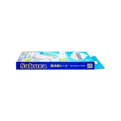 Miếng dán Sakura hạ sốt, giảm đau (hộp 3 gói x 2 miếng)