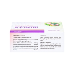 Viên an thần Mimosa dùng cho trường hợp mất ngủ, suy nhược thần kinh (hộp 5 vỉ x 10 viên)