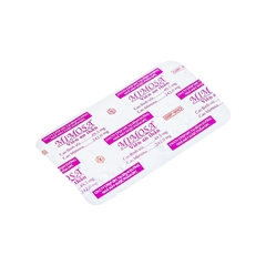 Viên an thần Mimosa dùng cho trường hợp mất ngủ, suy nhược thần kinh (hộp 5 vỉ x 10 viên)