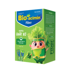 Thạch chất xơ Bio-acimin Fiber (hộp 20 gói x 15g)