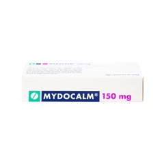 Viên nén Mydocalm 150mg trị triệu chứng co cứng cơ sau đột quỵ (hộp 3 vỉ x 10 viên)