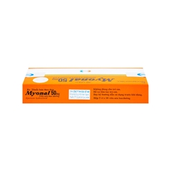 Thuốc Myonal 50mg giãn cơ, giảm đau do co cứng cơ ( hộp 3 vỉ x 10 viên)