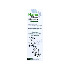 Kem bôi ngoài da Nano Silver Plasma làm sạch, kháng khuẩn (tuýp 30g)