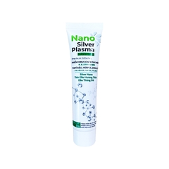 Kem bôi ngoài da Nano Silver Plasma làm sạch, kháng khuẩn (tuýp 30g)