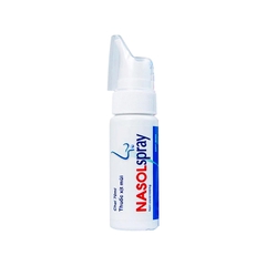 Thuốc xịt mũi Nasolspray làm sạch ngăn ngừa viêm nhiễm mũi, họng (hộp 1 chai x 70ml)
