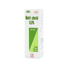Dung dịch Natri Clorid Pharmedic 0.9% vệ sinh mắt, mũi (chai 10ml)