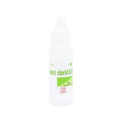 Dung dịch Natri Clorid Pharmedic 0.9% vệ sinh mắt, mũi (chai 10ml)