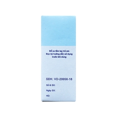 Thuốc Natri clorid 0.9% Bidiphar vệ sinh mắt, nhỏ mũi  (chai 10ml)