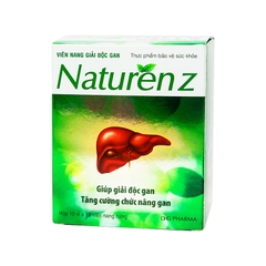 Viên uống Naturen Z hỗ trợ giải độc gan (hộp 10 vỉ x 10 viên)