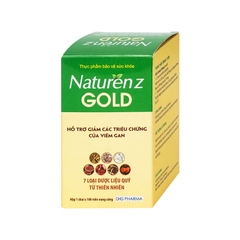 Viên nang cứng Naturenz Gold  hỗ trợ giảm các triệu chứng của viêm gan (hộp 100 viên)