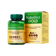 Viên nang cứng Naturenz Gold  hỗ trợ giảm các triệu chứng của viêm gan (hộp 100 viên)