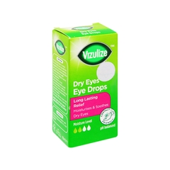 Dung dịch nhỏ mắt Vizulize giảm khô và mỏi mắt (chai 10ml)