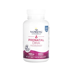 Viên uống Nordic Naturals Prenatal DHA cho mẹ bầu hộp (hộp 1 chai x 90 viên)