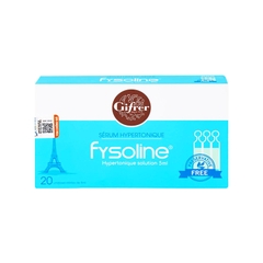 Dung dịch nước muối ưu trương Fysoline 5ml giảm ngạt mũi (hộp 20 ống)