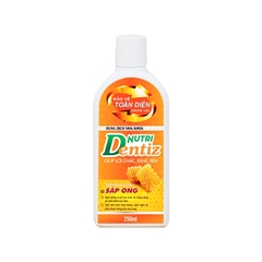 Dung dịch nha khoa NutriDentiz giảm sâu răng, nhiệt miệng (chai 250ml)
