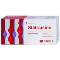 Thuốc Statripsine 4,2mg điều trị phù nề sau chấn thương (hộp 2 vỉ x 10 viên)