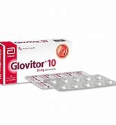 Thuốc Glovitor 10 điều trị tăng mỡ máu (hộp 3 vỉ x 10 viên)