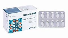 Thuốc Scanax 500 điều trị nhiễm khuẩn (hộp 5 vỉ x 10 viên)