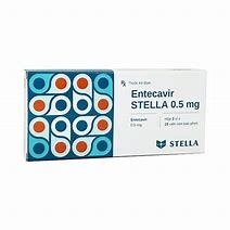 Thuốc Entecavir Stella 0.5mg điều trị viêm gan B (hộp 3 vỉ x 10 viên)