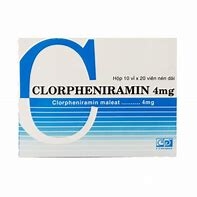 Thuốc Clorpheniramin 4  F.T Pharma điều trị viêm mũi dị ứng, mề đay (chai 1000 viên)
