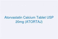 Thuốc Atorvastatin Calcium Tablets USP 20mg điều trị tăng mỡ máu (hộp 10 vỉ x 10 viên)