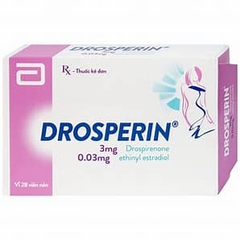 Thuốc tránh thai hằng ngày Drosperin (hộp 1 vỉ x 28 viên)