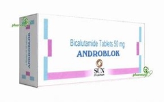 Thuốc Androblok 50mg điều trị ung thư tuyến tiền liệt (hộp 3 vỉ x 10 viên)