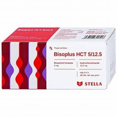 Thuốc Bisoplus HCT 5/12.5 điều trị tăng huyết áp (hộp 3 vỉ x 10 viên)