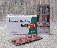 Thuốc Ivabradine Tablets 7.5mg điều trị đau thắt ngực (hộp 3 vỉ x 10 viên)