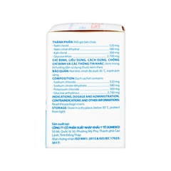 Bột pha uống Oresol 245 Domesco phòng và điều trị mất điện giải, nước trong tiêu chảy (hộp 20 gói)
