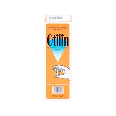 Thuốc xịt mũi Otilin 0.1% giảm ngạt mũi, sung huyết mũi (hộp 1 chai x 15ml)
