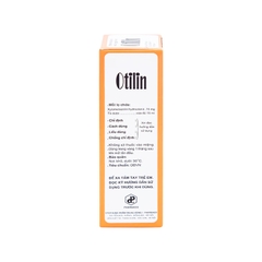 Thuốc xịt mũi Otilin 0.1% giảm ngạt mũi, sung huyết mũi (hộp 1 chai x 15ml)