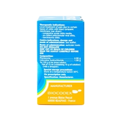 Thuốc nhỏ tai Otipax điều trị đau do viêm tai (hộp 1 chai x 15ml)