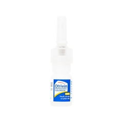 Thuốc xịt mũi Otrivin 0.05% giảm triệu chứng nghẹt mũi, viêm mũi dị ứng (chai 10ml)