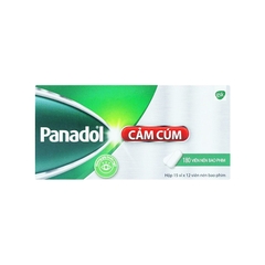Viên nén Panadol Cảm Cúm giảm các triệu chứng sốt, đau và xung huyết mũi (hộp 15 vỉ x 12 viên)
