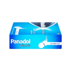 Viên sủi Panadol giảm đau, hạ sốt (hộp 6 vỉ x 4 viên)