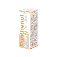 Xịt dưỡng da Panthenol Nano Bạc làm mát, dịu da và săn se da (hộp 1 chai x 130g)